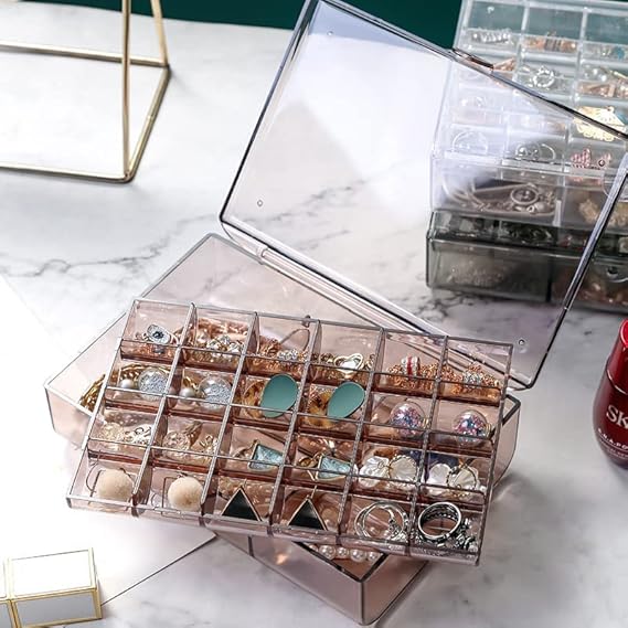 Double Layer Jewelry Storage Box