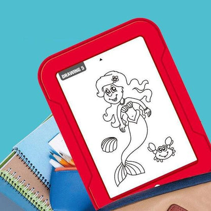Glowtab™ Sketchpad (With 30 Reusable Worksheets)